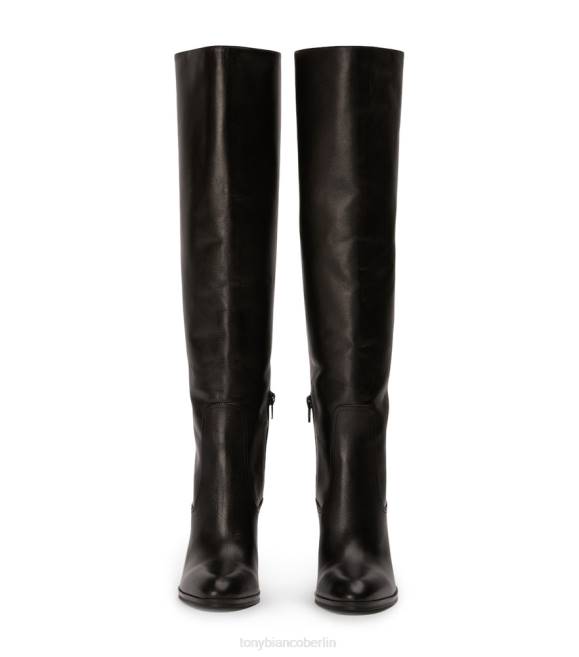 kniehohe Stiefel| de Tony Bianco Frauen heiße Wadenstiefel schwarze Komo 4624396